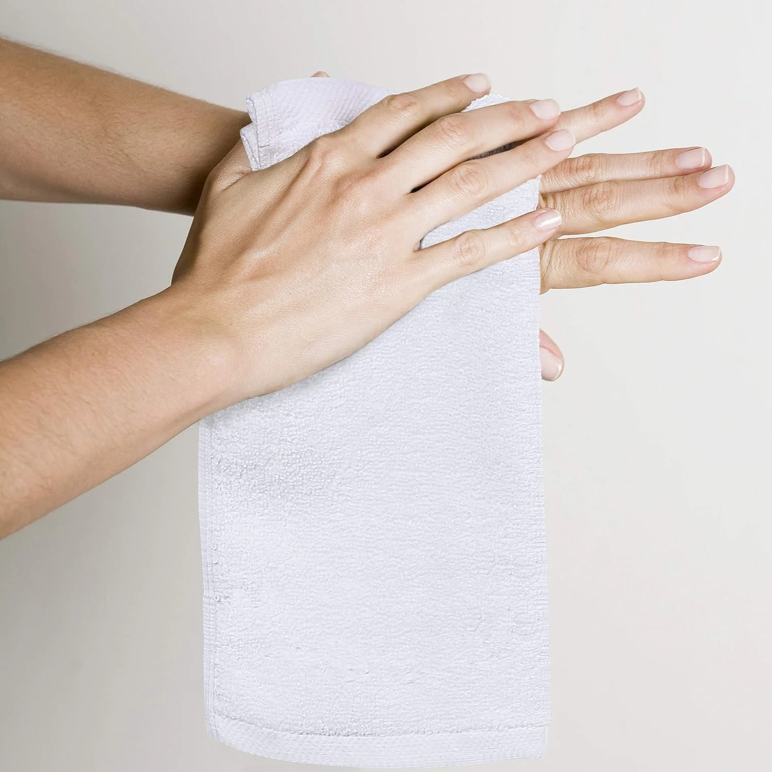 Набір рушників для обличчя Utopia Towels 30 x 30 см 100% бавовна 24 шт. White, фото №2