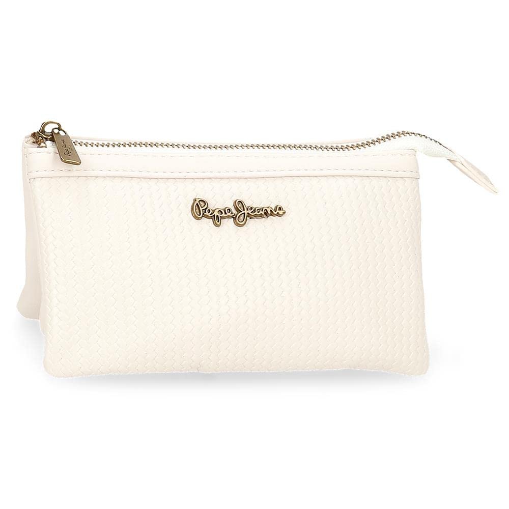 Кошелек Pepe Jeans Lena с тремя отделениями Белый, фото №1