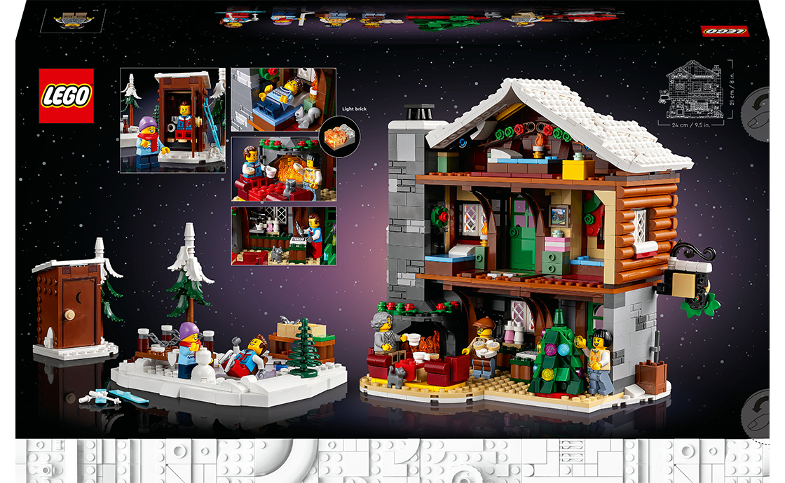 Конструктор Лего LEGO Icons Альпийский домик (10325), фото №3