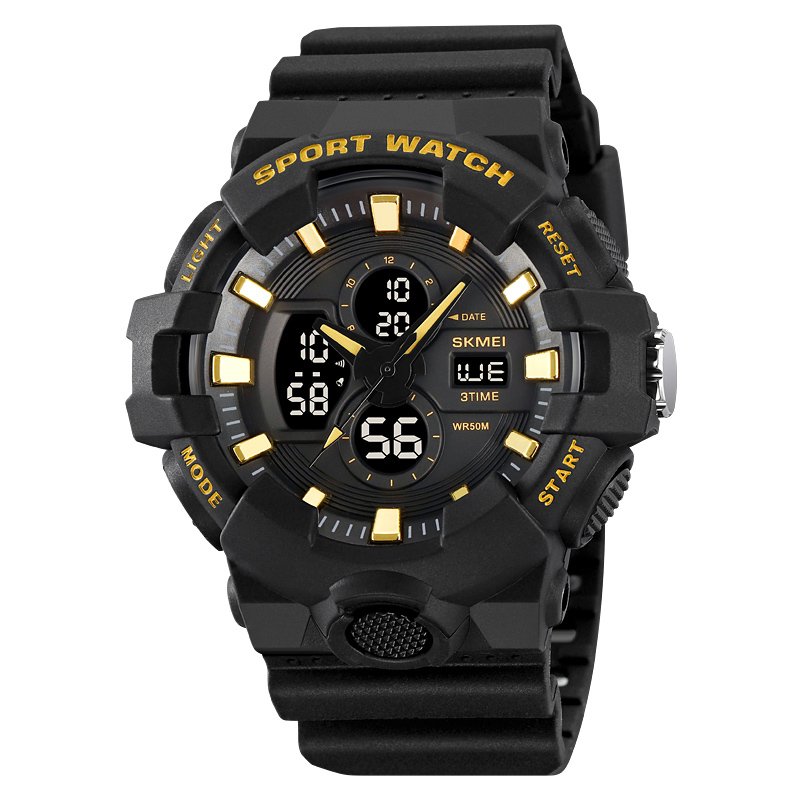 Годинник Skmei 2117BKGD Black-Gold, фото №1