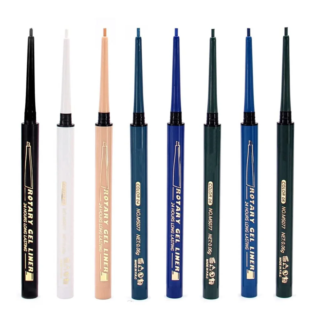 Карандаш для глаз rongweiwang Водостойкий, Не размазывается, Темно-зеленый, фото №4