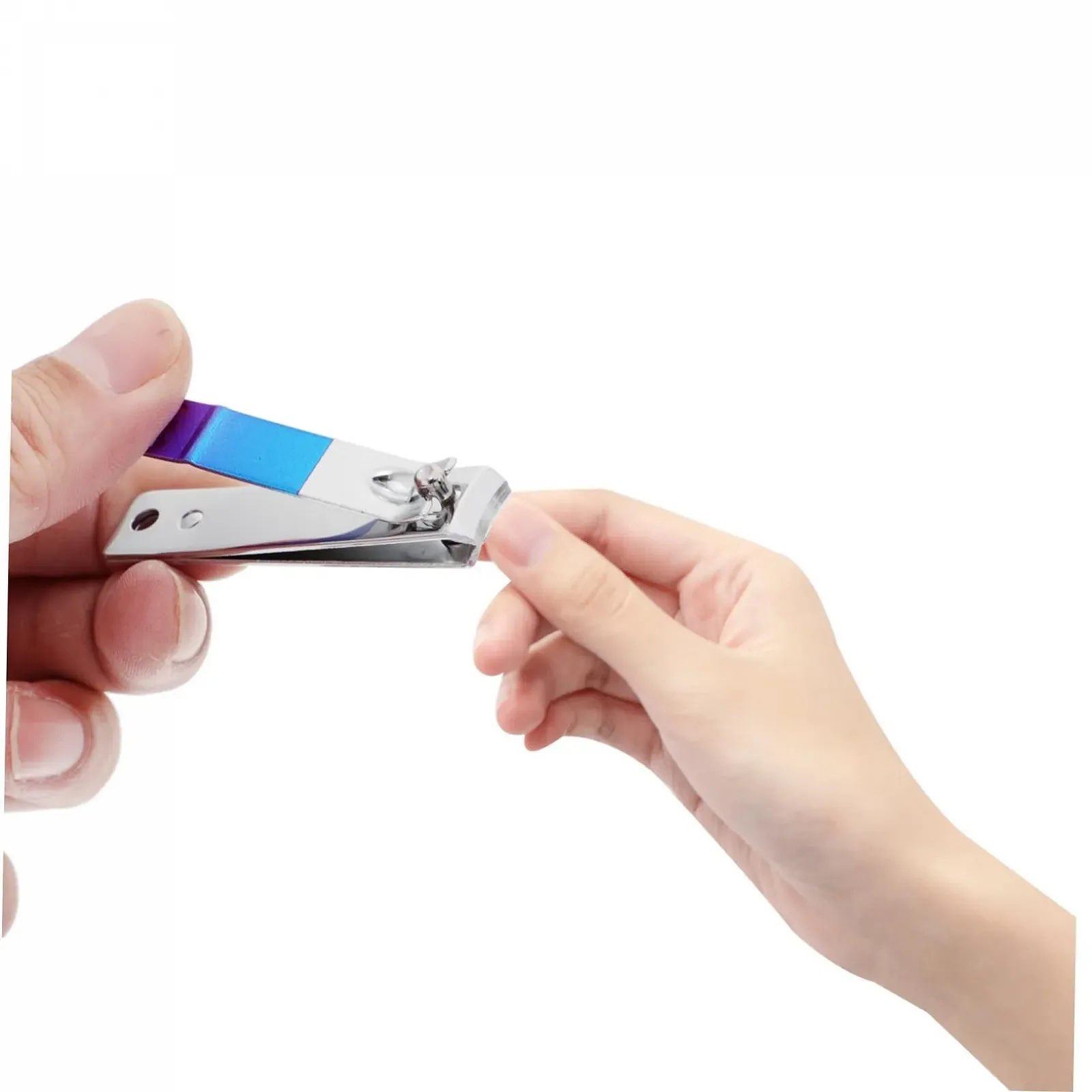 Набор для маникюра PACKOVE из нержавеющей стали, кусачки для ногтей, пилочки, фото №5