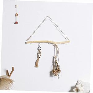 Підвісна полиця для рослин HEMOTON Дерево Залізо synthetic.ua - Фото 1