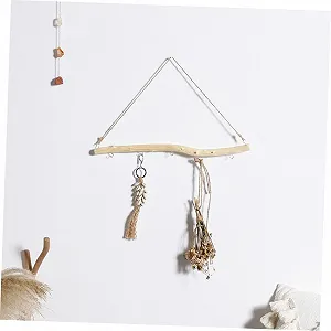 Подвесная полка для растений HEMOTON Дерево Железо synthetic.ua - Фото 1