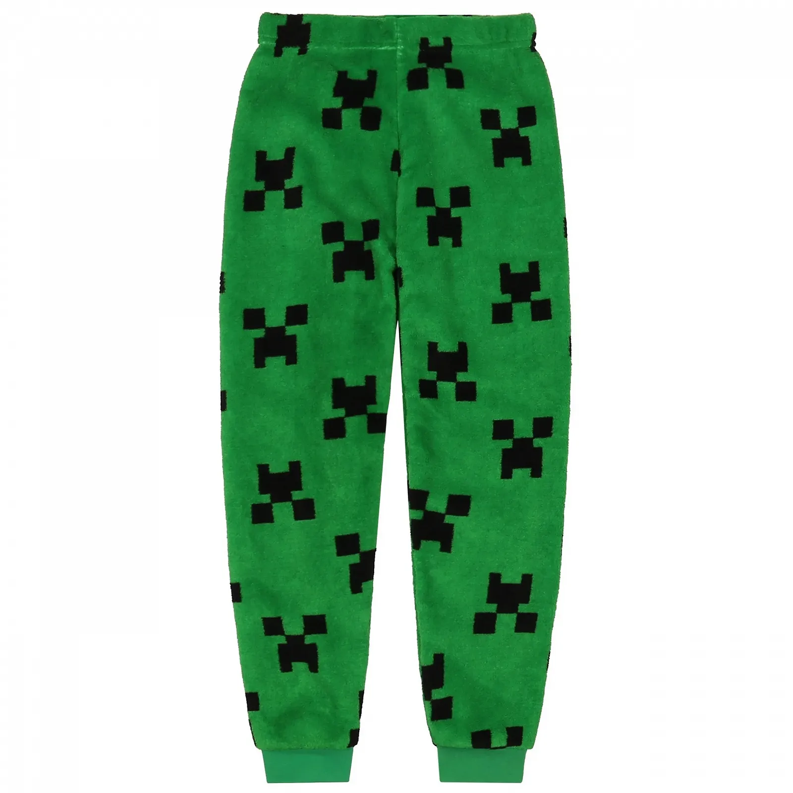 Пижама Minecraft Creeper Флисовая для мальчиков Теплая с длинными рукавами, фото №4