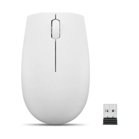 Мышка Lenovo 300 Wireless Cloud Grey (GY51L15677), фото №1