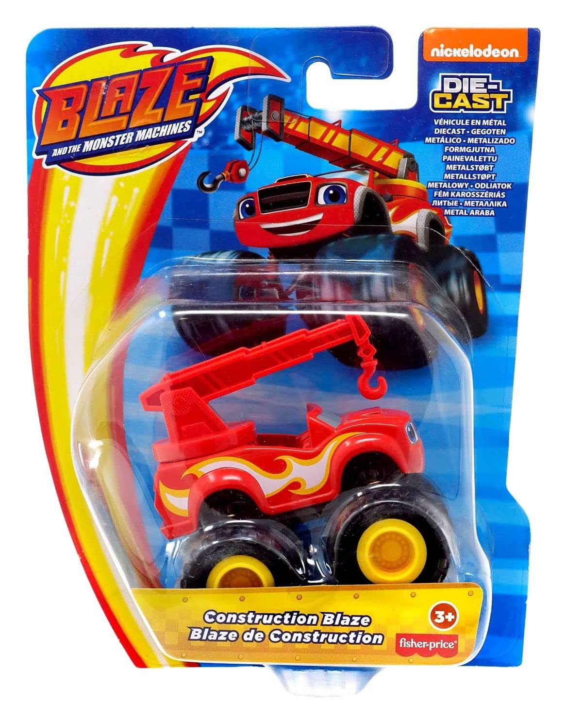 Машинка Nickelodeon Blaze and the Monster Machines Vehicle Construction, фото №1