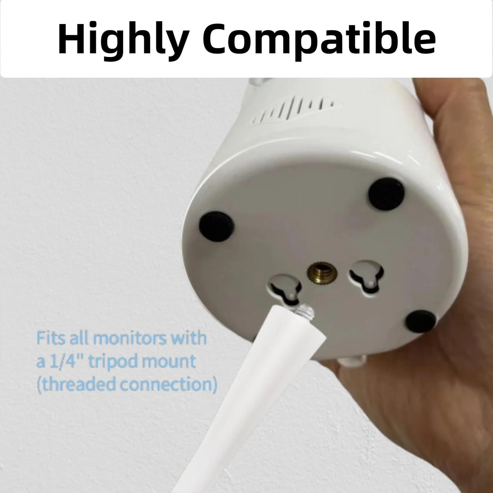 Тримач Lonnky Baby Monitor Holder сумісний з гвинтом 1/4 дюйма гнучкий регульований, фото №5