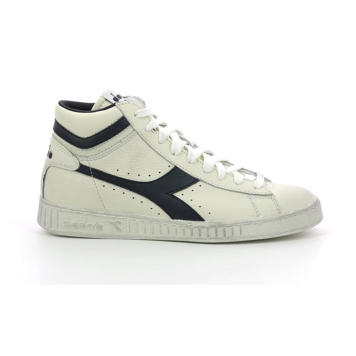 Кроссовки Diadora Game L High Waxed White Red Pepper, фото №2