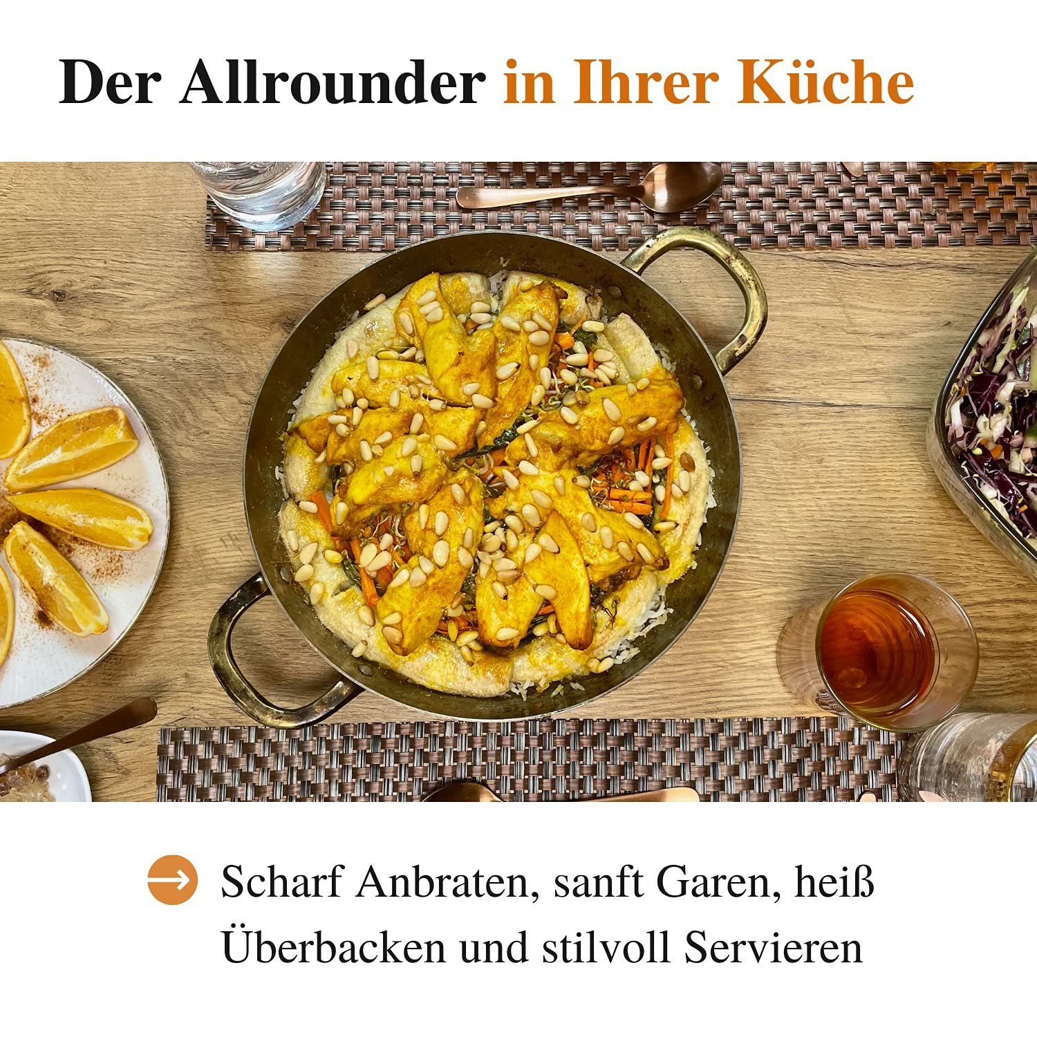 Сковорідка CopperGarden з ручками 24 см, фото №6