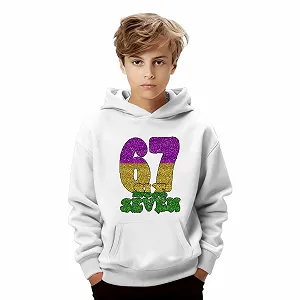 Худі для дівчинки 67 з карнавальним візерунком synthetic.ua - Фото 1