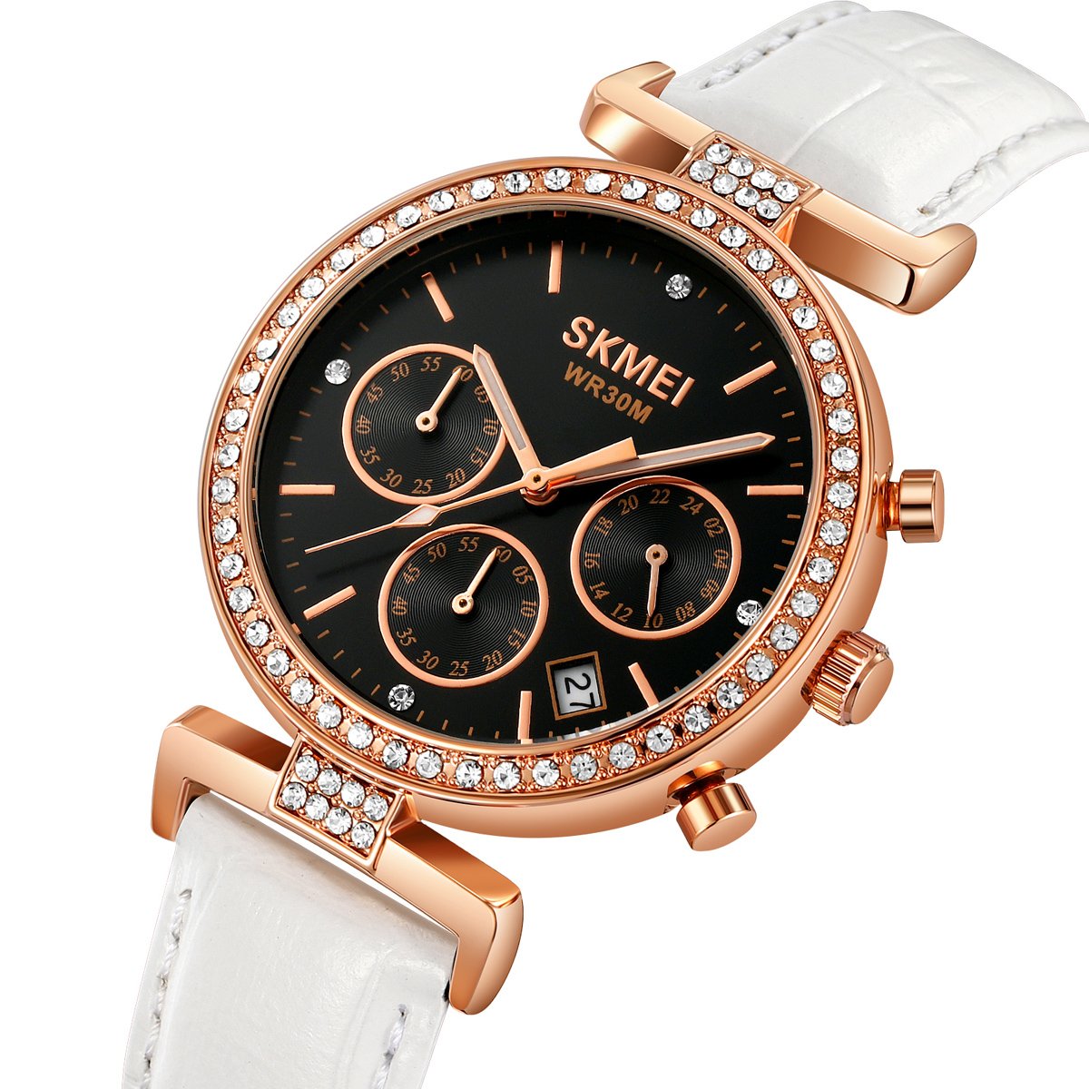 Годинник Skmei 2089RGWT Rose Gold-White, фото №2