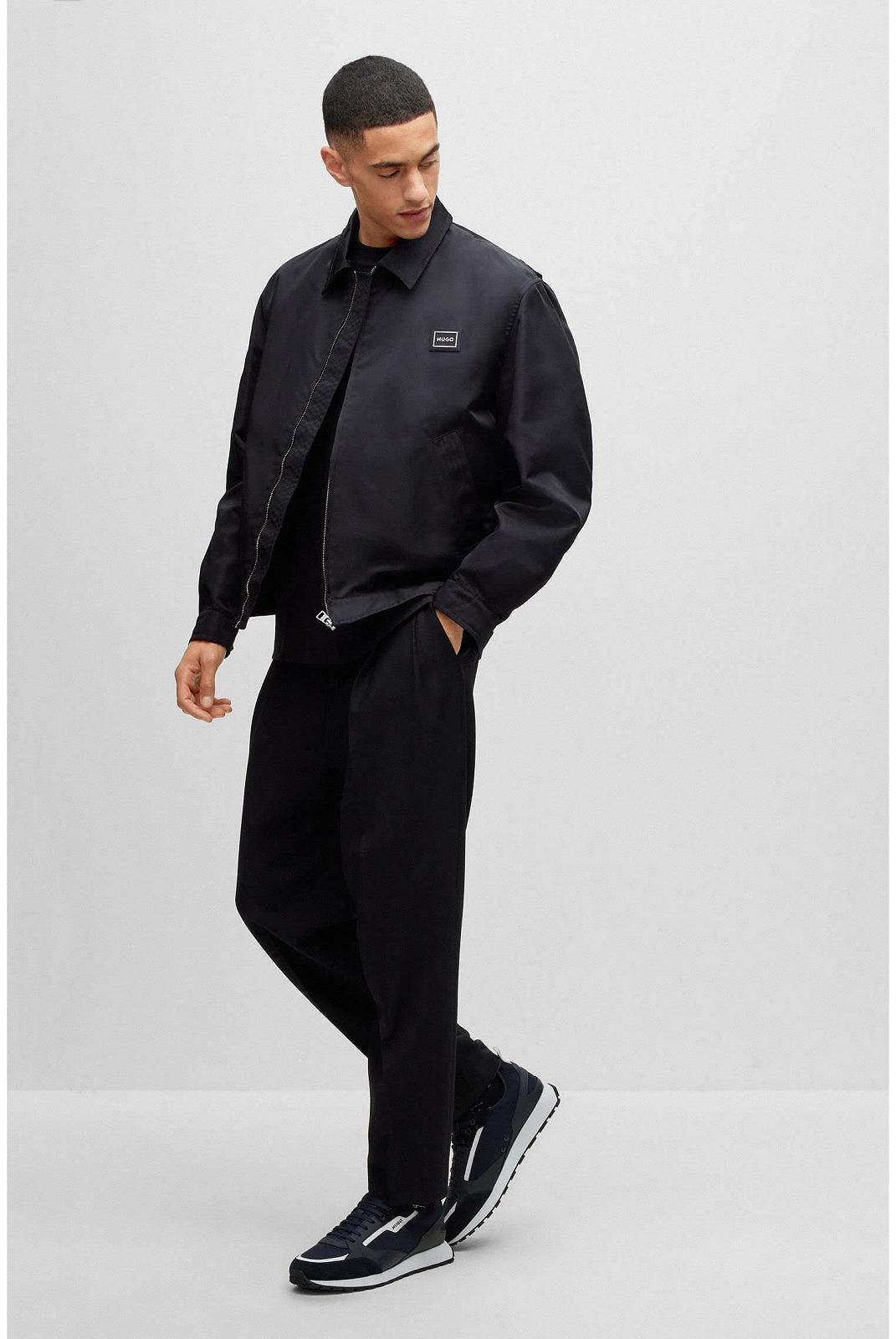 Кросівки HUGO Icelin Runn в ретро стилі із замшевими та сітчастими деталями, фото №4