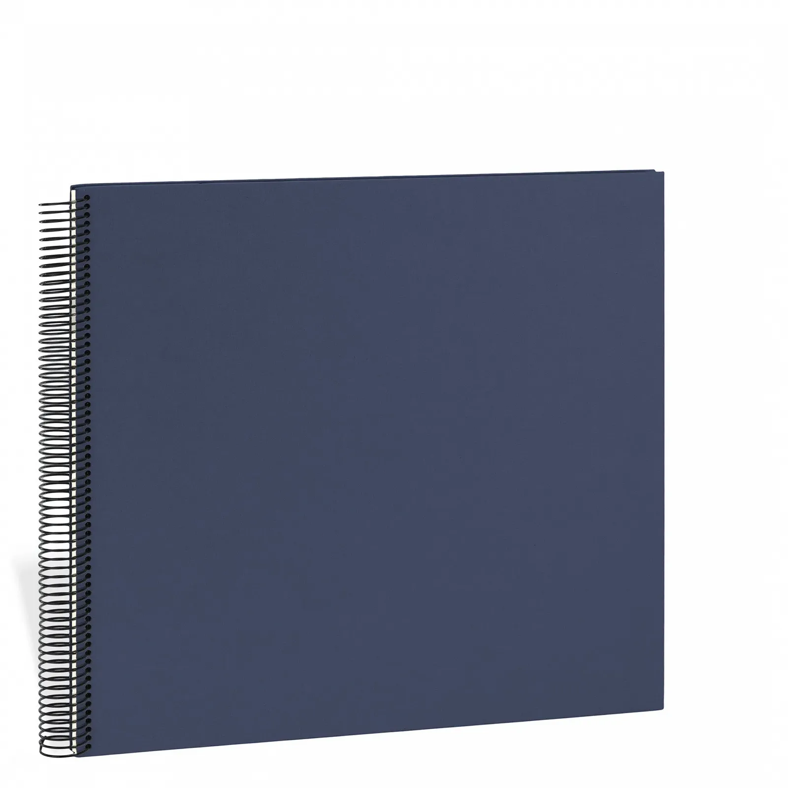 Альбом спиральный Semikolon Economy Medium 23 x 22.3 см, 40 страниц, кремово-белый, темно-синий, фото №1 Альбом спиральный Semikolon Economy Medium 23 x 22.3 см, 40 страниц, кремово-белый, темно-синий, фото №1