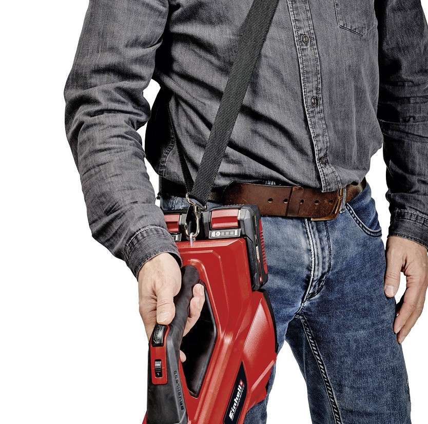 Einhell Повітродувка GE-LB 36/210 Li E-Solo PXC акум 816м?/г, безщіткова 2.38кг, без АКБ та ЗП, фото №3 Einhell Повітродувка GE-LB 36/210 Li E-Solo PXC акум 816м?/г, безщіткова 2.38кг, без АКБ та ЗП, фото №3