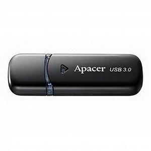 USB флеш-накопитель Apacer 64GB AH355 Black 3.0 AP64GAH355B-1 - Фото 1