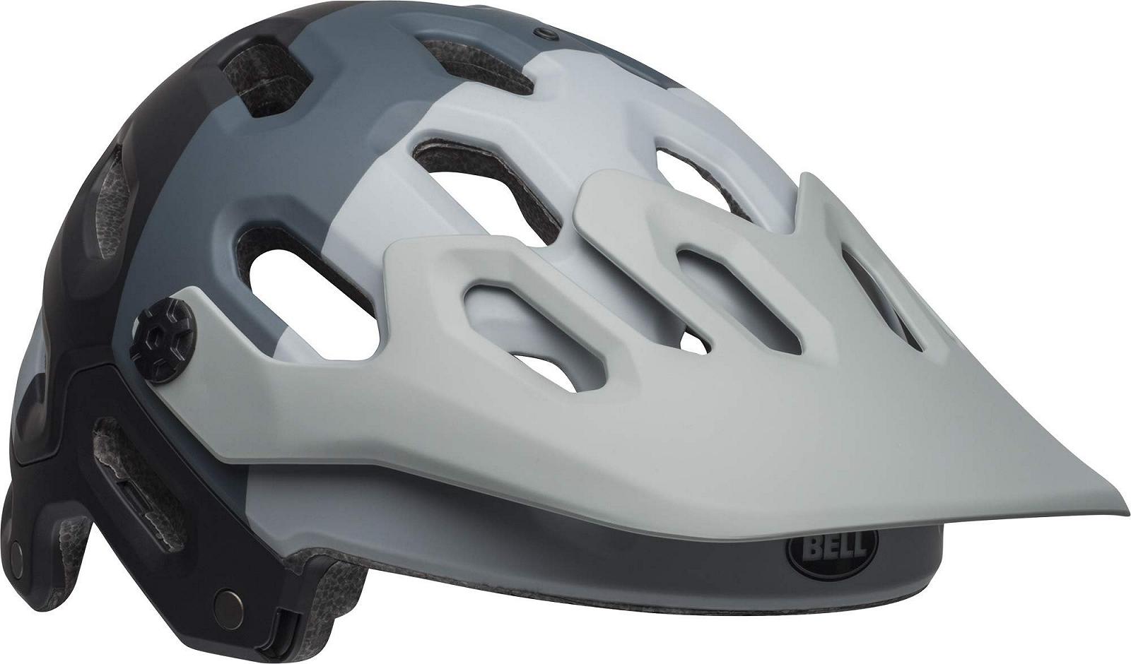 Шлем BELL Super 3R MIPS MTB, Downdraft матовый серый, M/55-59 см, фото №9