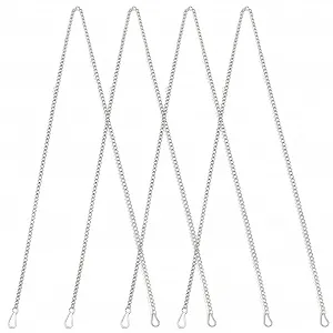 Набор цепочек для подвешивания Beebeecraft 4 шт. 100 см нержавеющая сталь 201 - Фото 1