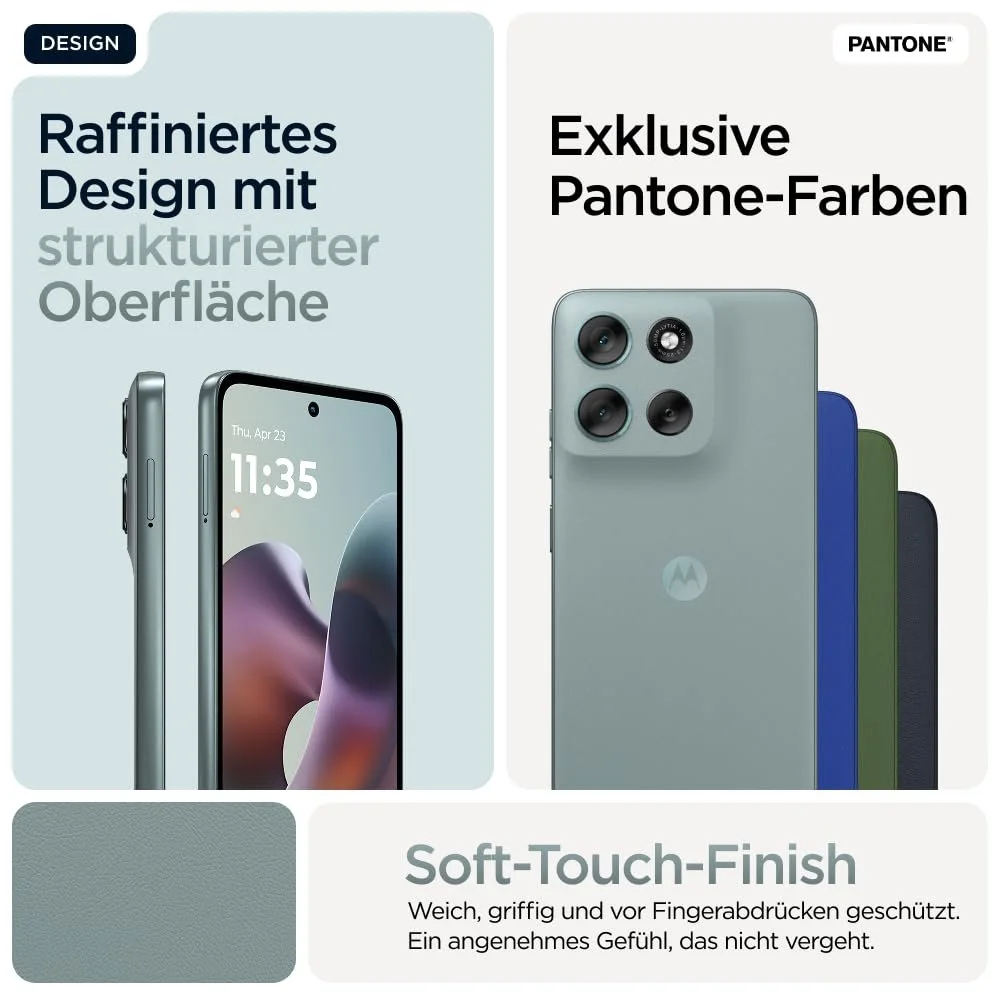 Смартфон Motorola Moto g56 5G 6,72" FHD+ 50МП Moto-AI 8/256ГБ 5100мАг Android 15 Pantone Gray Mist + Захисний чохол, фото №5 Смартфон Motorola Moto g56 5G 6,72" FHD+ 50МП Moto-AI 8/256ГБ 5100мАг Android 15 Pantone Gray Mist + Захисний чохол, фото №5