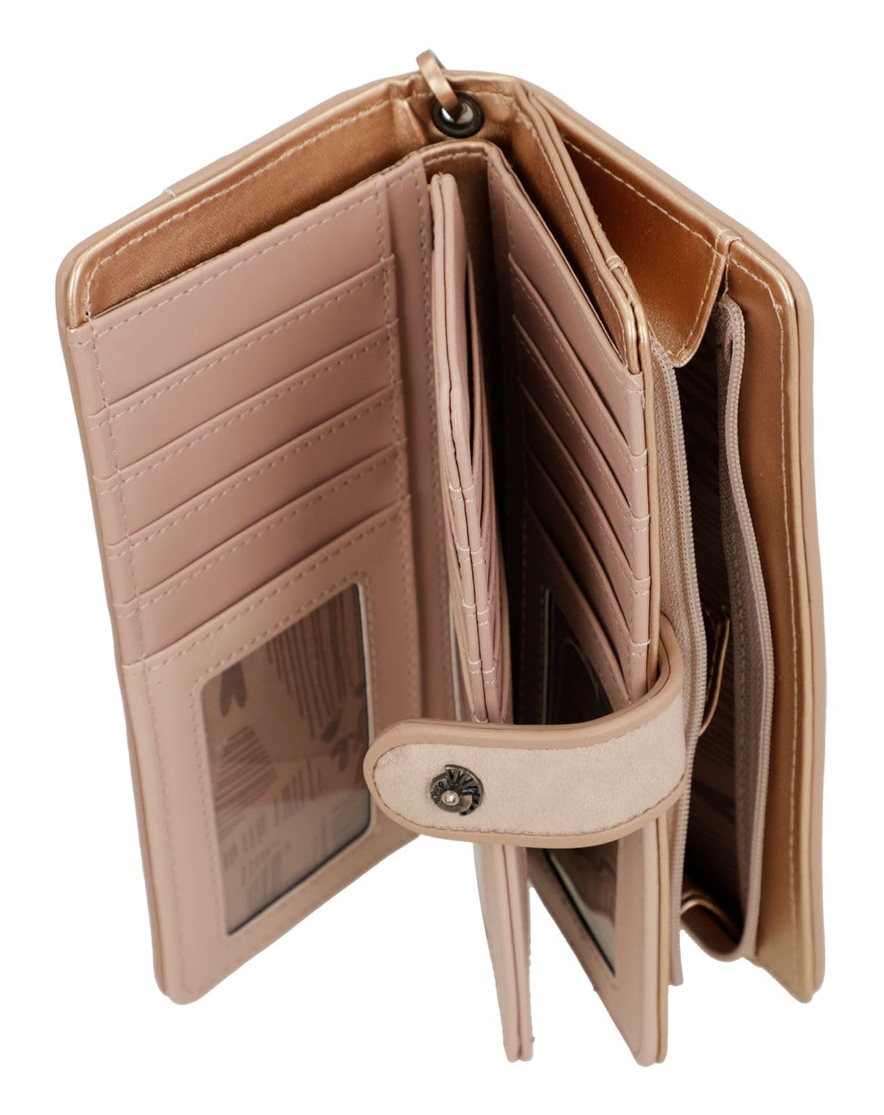 Кошелек Anekke Hollywood Studio Large RFID L Nude, нюдовый, Классический, фото №6