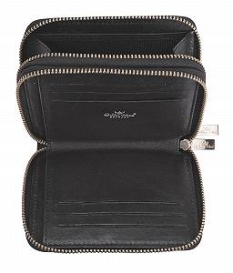 Кошелек Golden Head Florence 2-Zip Billfold Черный, стандартный размер, современный synthetic.ua - Фото 1