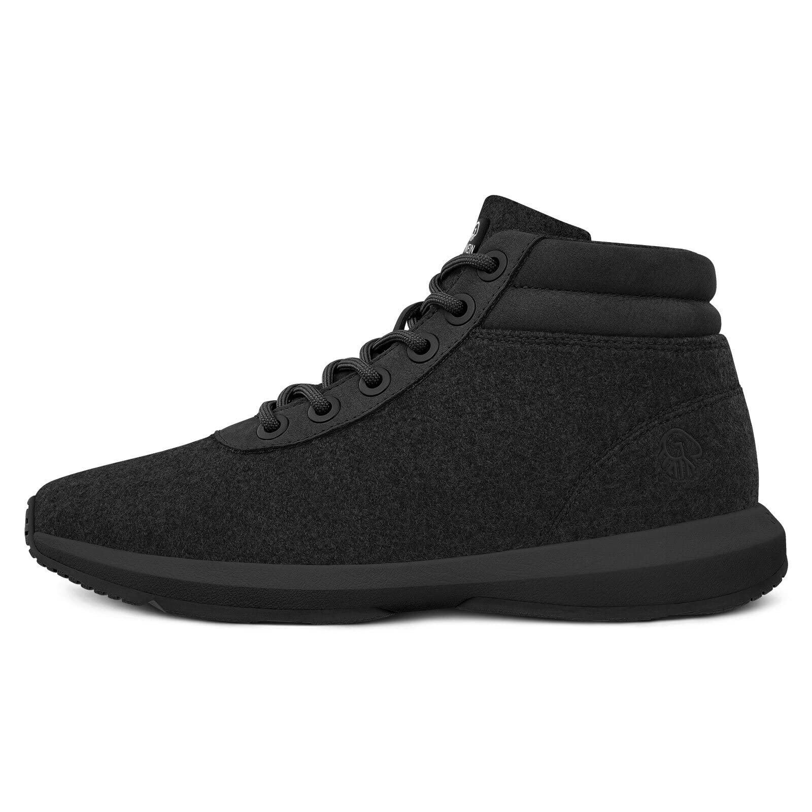 Кросівки GIESSWEIN Wool High Top Чоловічі - Зимові Кросівки з мериносової вовни для чоловіків, утеплені зимові Кросівки для сніжної погоди, зимові Кросівки для активного відпочинку з мериносової вовни, фото №8