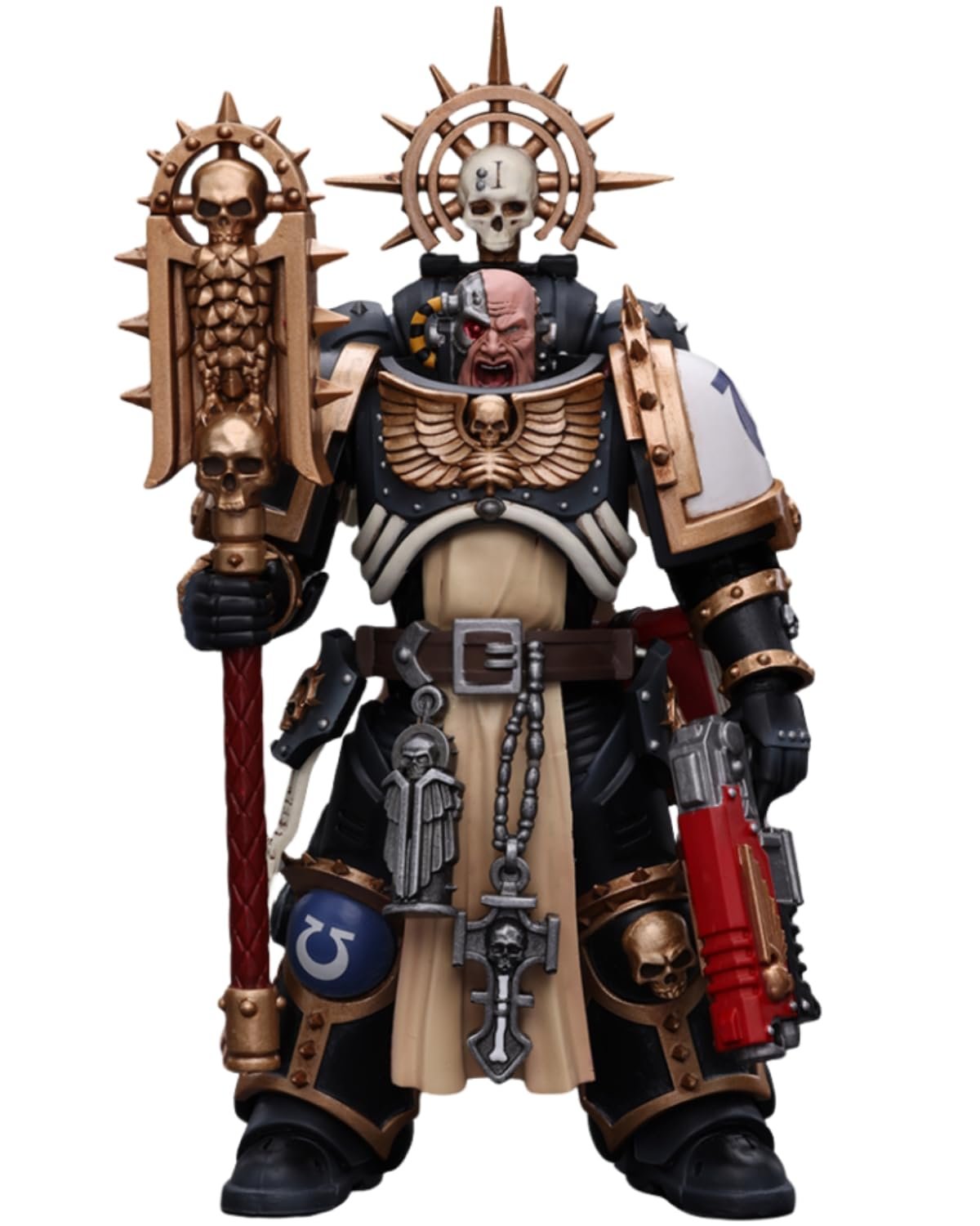 Фигурка Warhammer 40k JoyToy Ultramarine Chaplain Indomitus, масштаб 1:18, фото №1