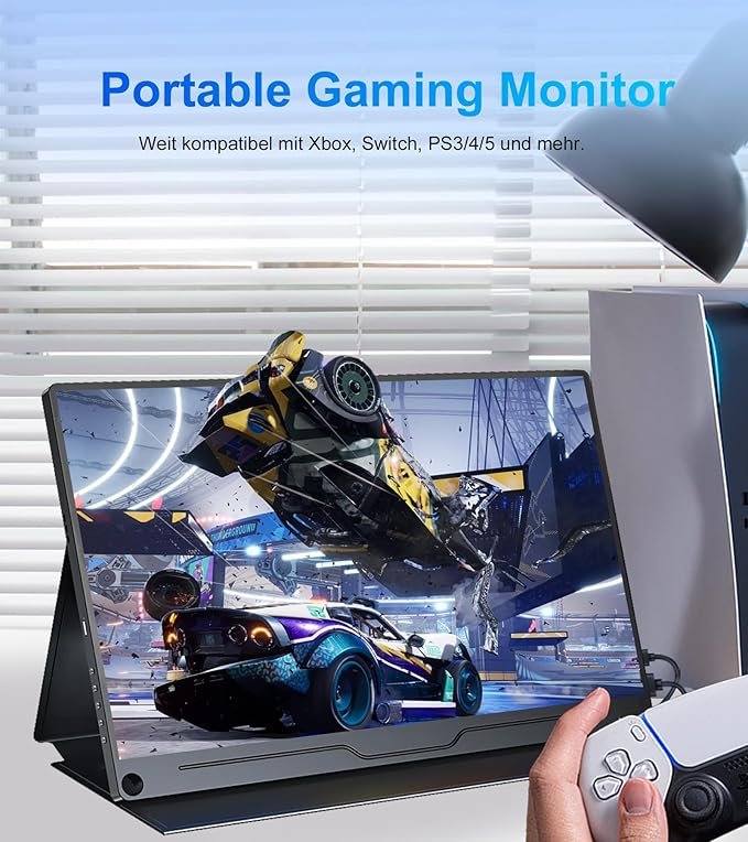 Монітор портативний 15.6" Missun XSEU-CX156-C 4K IPS 60 Гц, фото №6