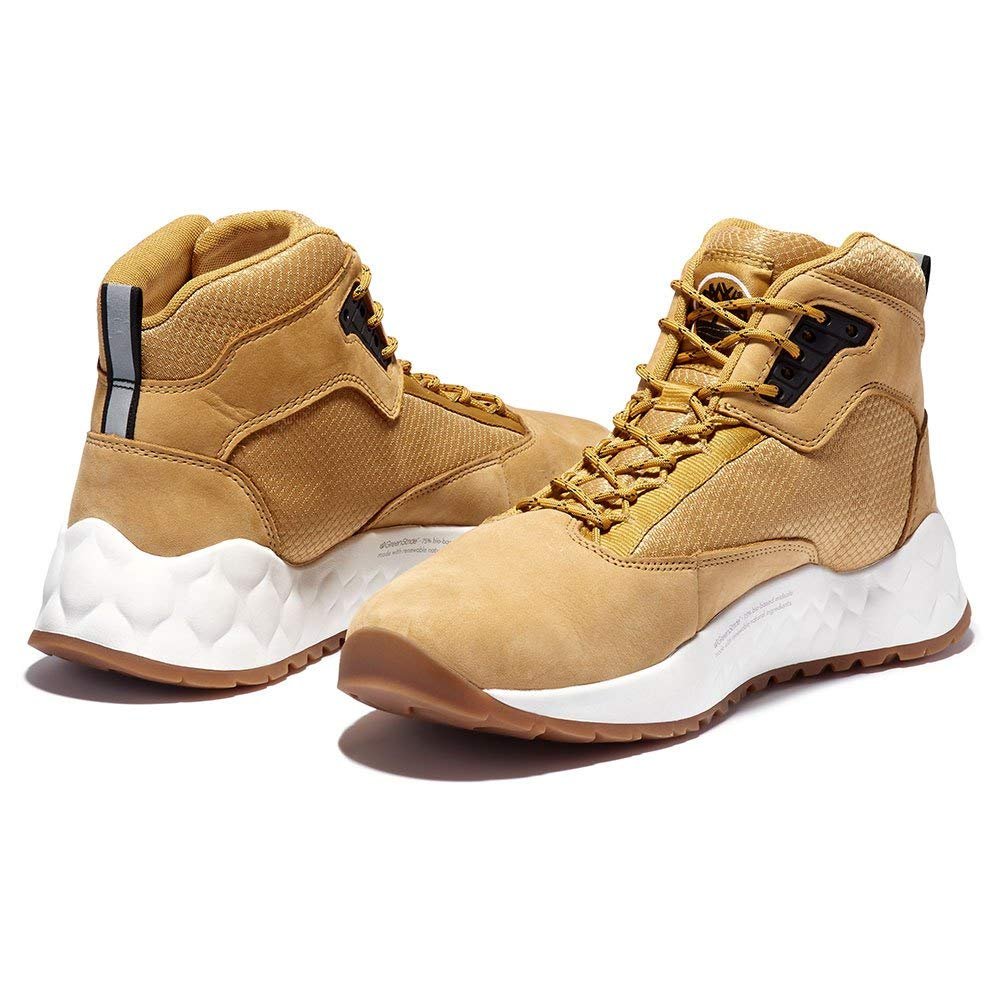Черевики Timberland Greenstride Solar Wave чоловічі на шнурівці неоново-жовті, фото №4