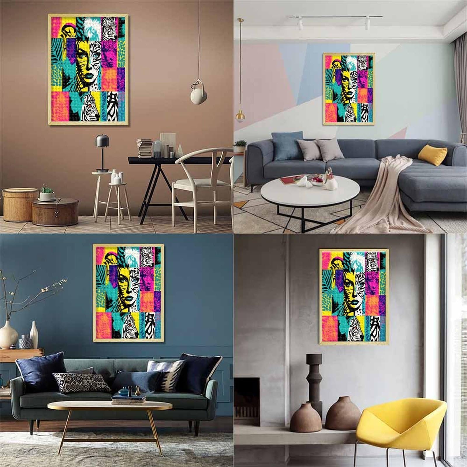 Пазл Pop Art 1000 деталей для взрослых и детей 38 x 26 см, фото №3