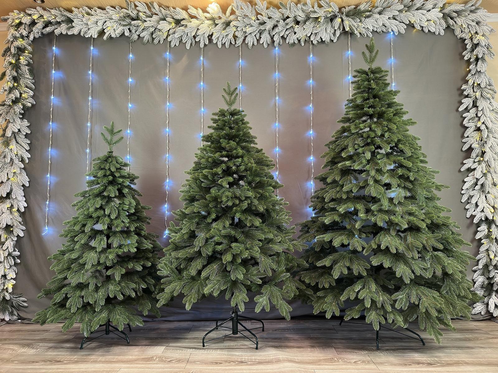 🎄 Розкішна лита ялинка «Віп Роял Зелена» 🌿 V16 штуна ялинка від 1.5 до 2.5 м, фото №6