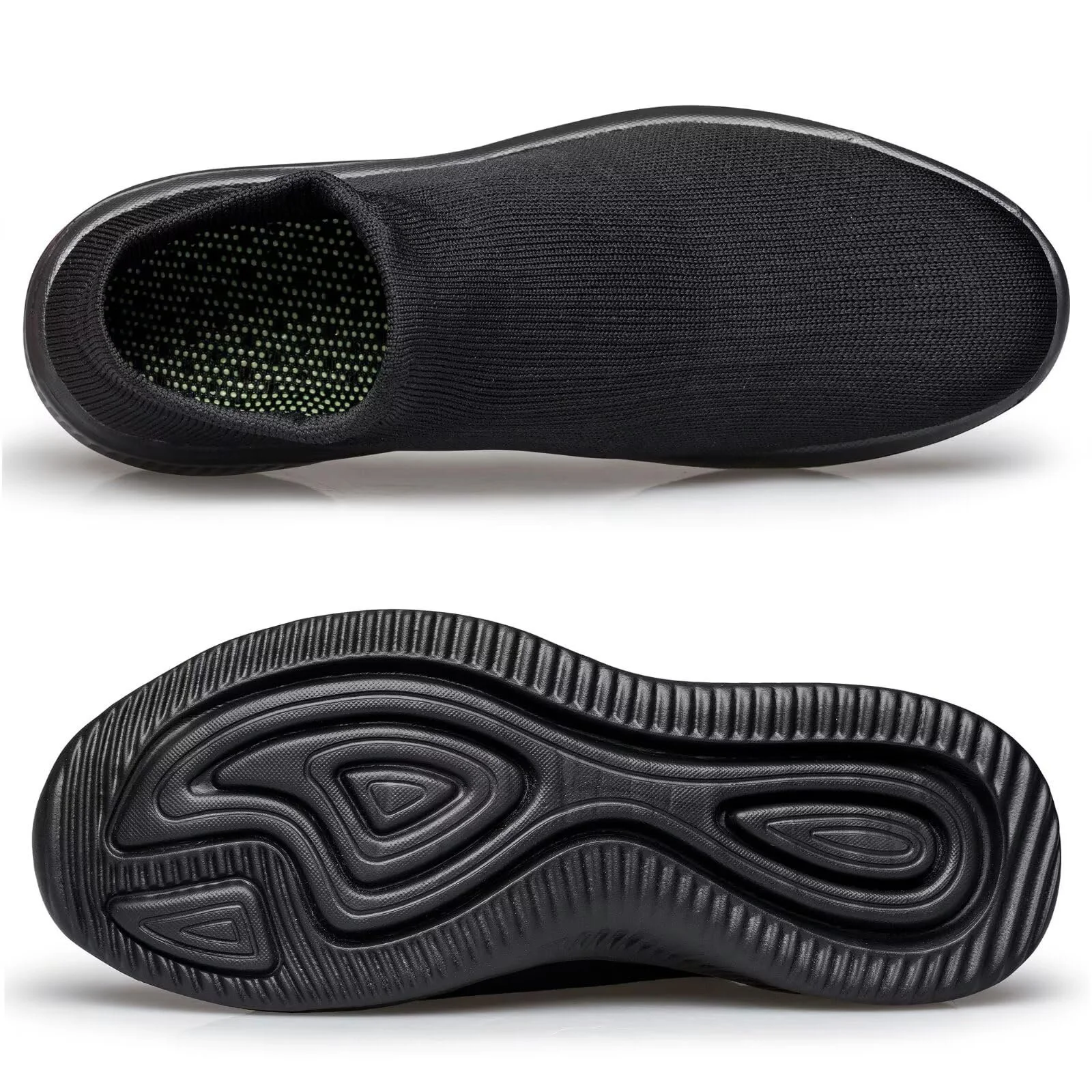 Кросівки vibdiv Жіночі Легкі Зручні Повсякденні Офісні Чорні 41 EU, фото №4