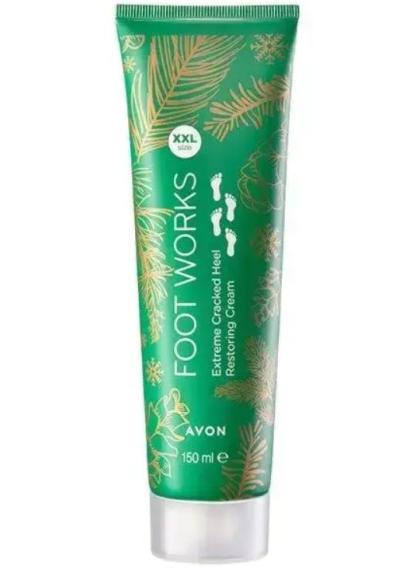 Восстанавливающий крем для потрескавшейся кожи стоп Avon FOOT WORKS XXL,150 mi, фото №1 Восстанавливающий крем для потрескавшейся кожи стоп Avon FOOT WORKS XXL,150 mi, фото №1