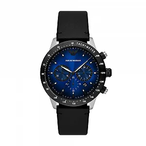 Мужские часы Хронограф Emporio Armani Classic Синий - Фото 1