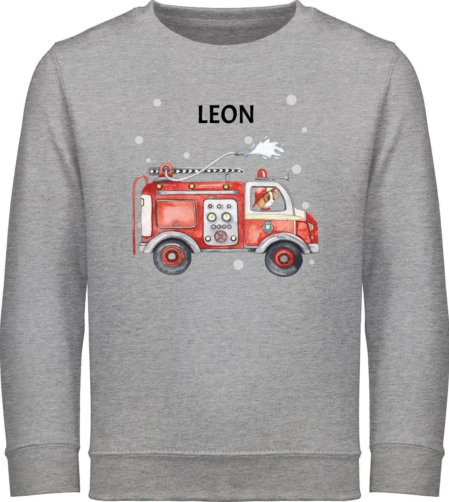 Світшот Shirtracer Дитячий Светр для хлопчиків та дівчаток - Пожежна машина, фото №1