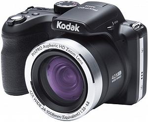 Цифровой фотоаппарат Kodak PIXPRO AZ422 20 Мп / CCD / 42X зум / Черный - Фото 1