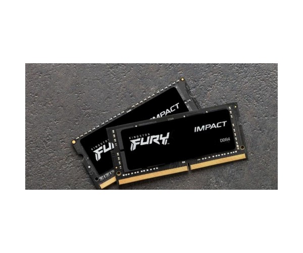 Пристрій для ноутбуків Kingston FURY 32 GB SO-DIMM DDR4 3200 MHz Impact (KF432S20IB/32), фото №3