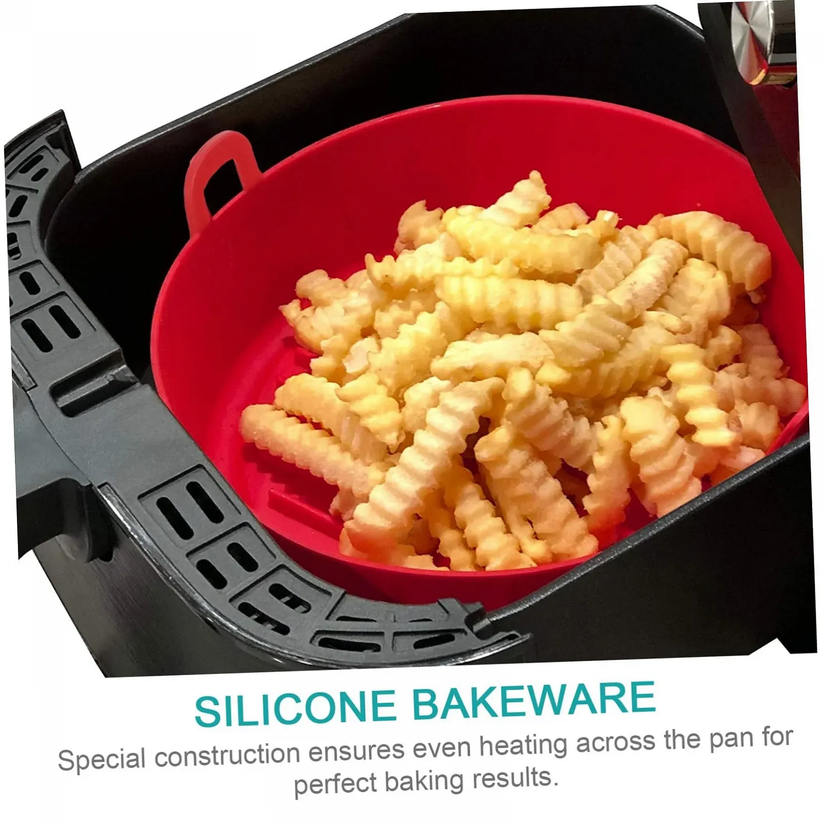 Форма для випікання VALICLUD силіконова 16 см термостійка гнучка, фото №8