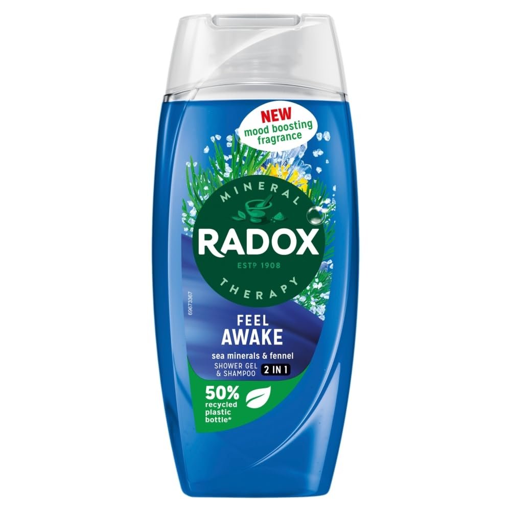 Гель для душа Radox Mineral Therapy Feel Awake мужской 225 мл, фото №1 Гель для душа Radox Mineral Therapy Feel Awake мужской 225 мл, фото №1