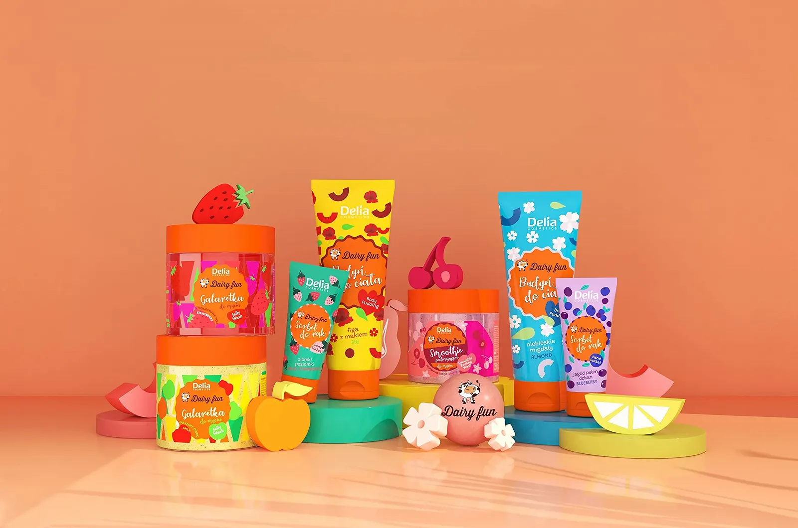 Сорбет Delia Cosmetics Dairy Fun Мед Увлажняет, Питает, Укрепляет, Регенерирует 50г, фото №3