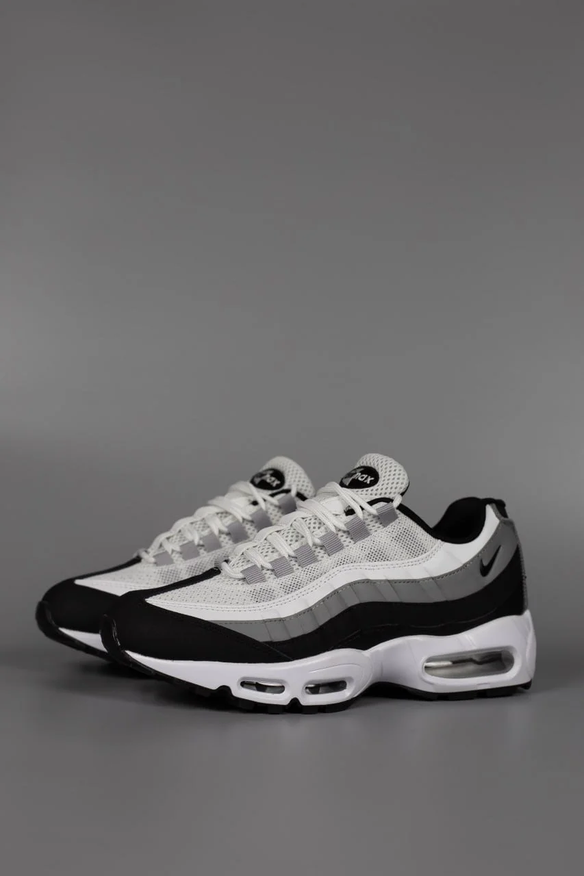 Мужские кроссовки Nike Air Max 95 White Black, фото №2