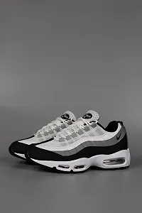 Чоловічі кросівки Nike Air Max 95 White Black synthetic.ua - Фото 1