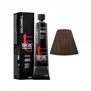 Краска для волос GOLDWELL Topchic 6N@GB Темный блонд золотисто-коричневый 60 мл - Фото 1