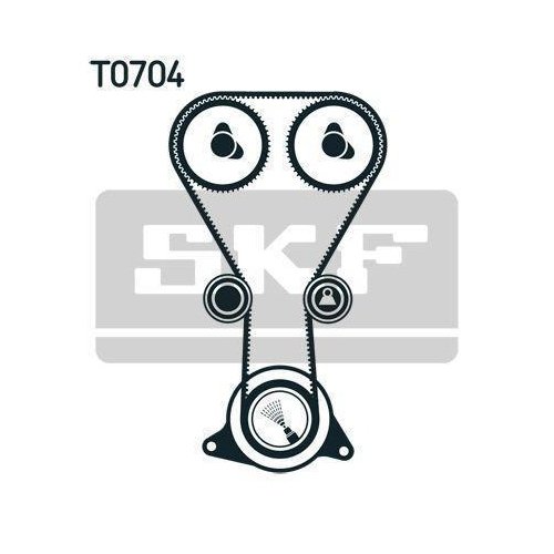 Комплект ременя ГРМ SKF VKMA 94626 для FORD MAZDA, фото №2