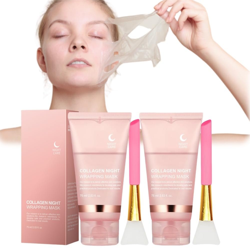 Маска Ночная Collagen, 2 шт, фото №1
