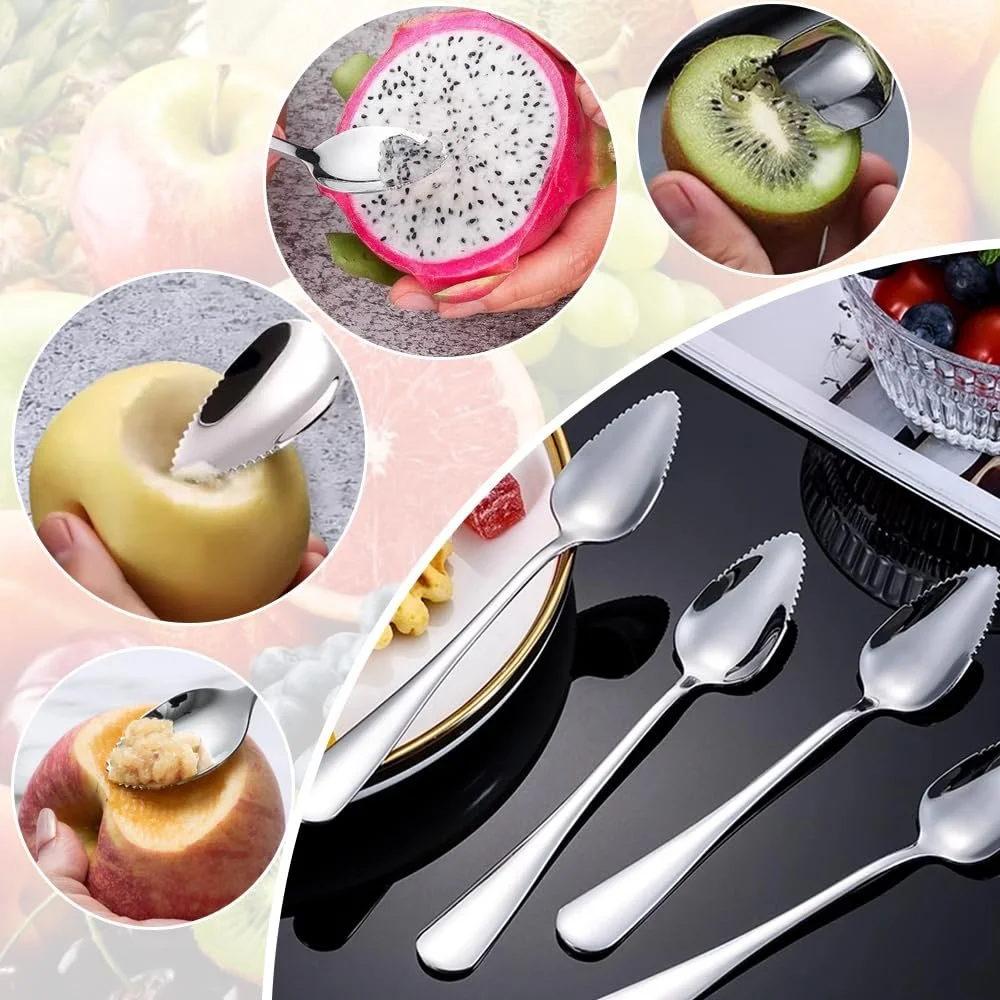 Ложка Ківі, Ложка для грейпфрута, 16 см, фото №7