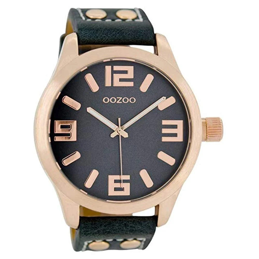 Годинник Oozoo Basic Line Ремінець шкіряний 47 мм Різні кольори корпусу та кольори, фото №1 Годинник Oozoo Basic Line Ремінець шкіряний 47 мм Різні кольори корпусу та кольори, фото №1