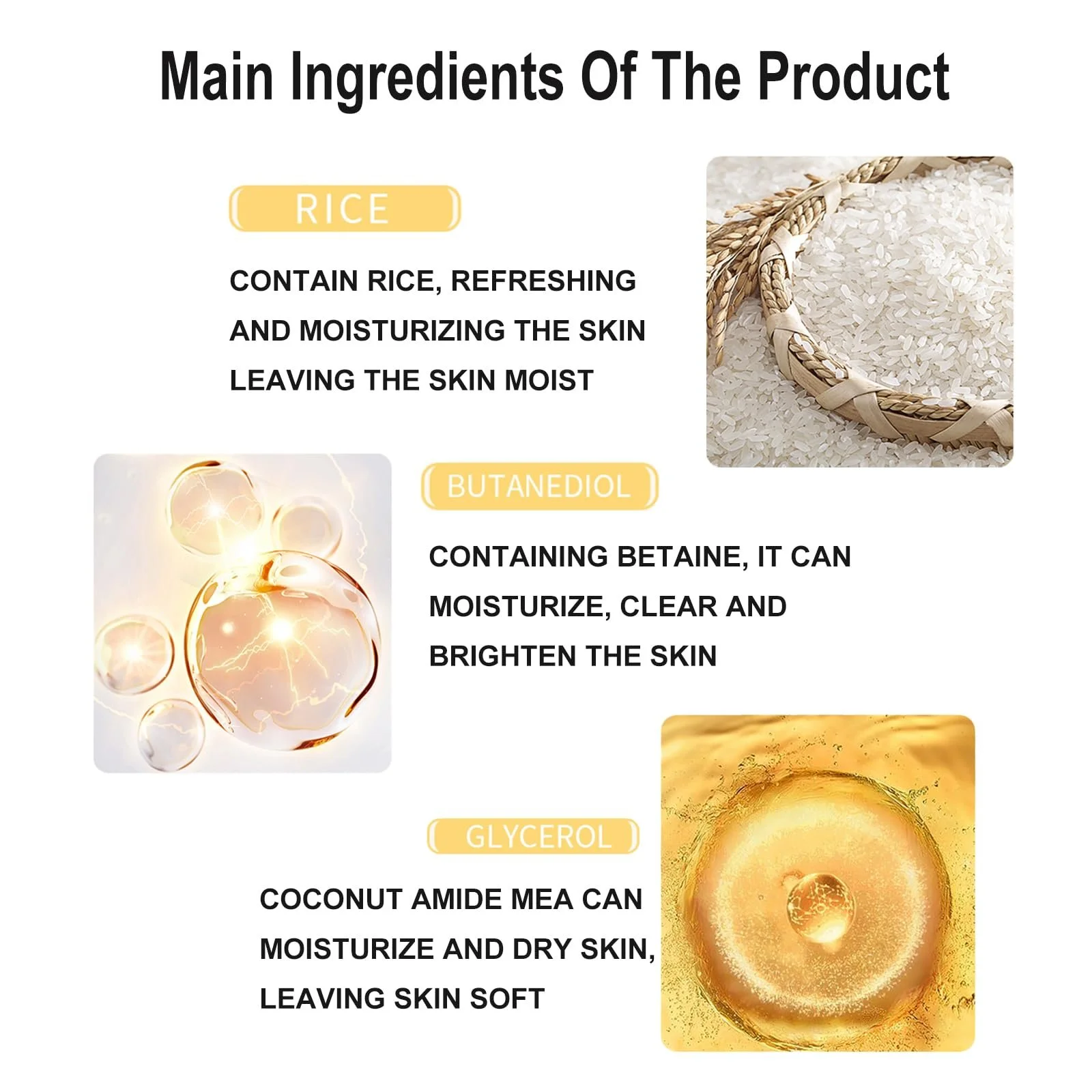 Очищающее средство для лица Рисовая Глина Пенка (100 мл), Очищение лица, Очищающая пенка, Глубокое очищение от черных точек, Очиститель пор, Рисовая пенка для умывания, Мягкое очищение для проблемной кожи, фото №3