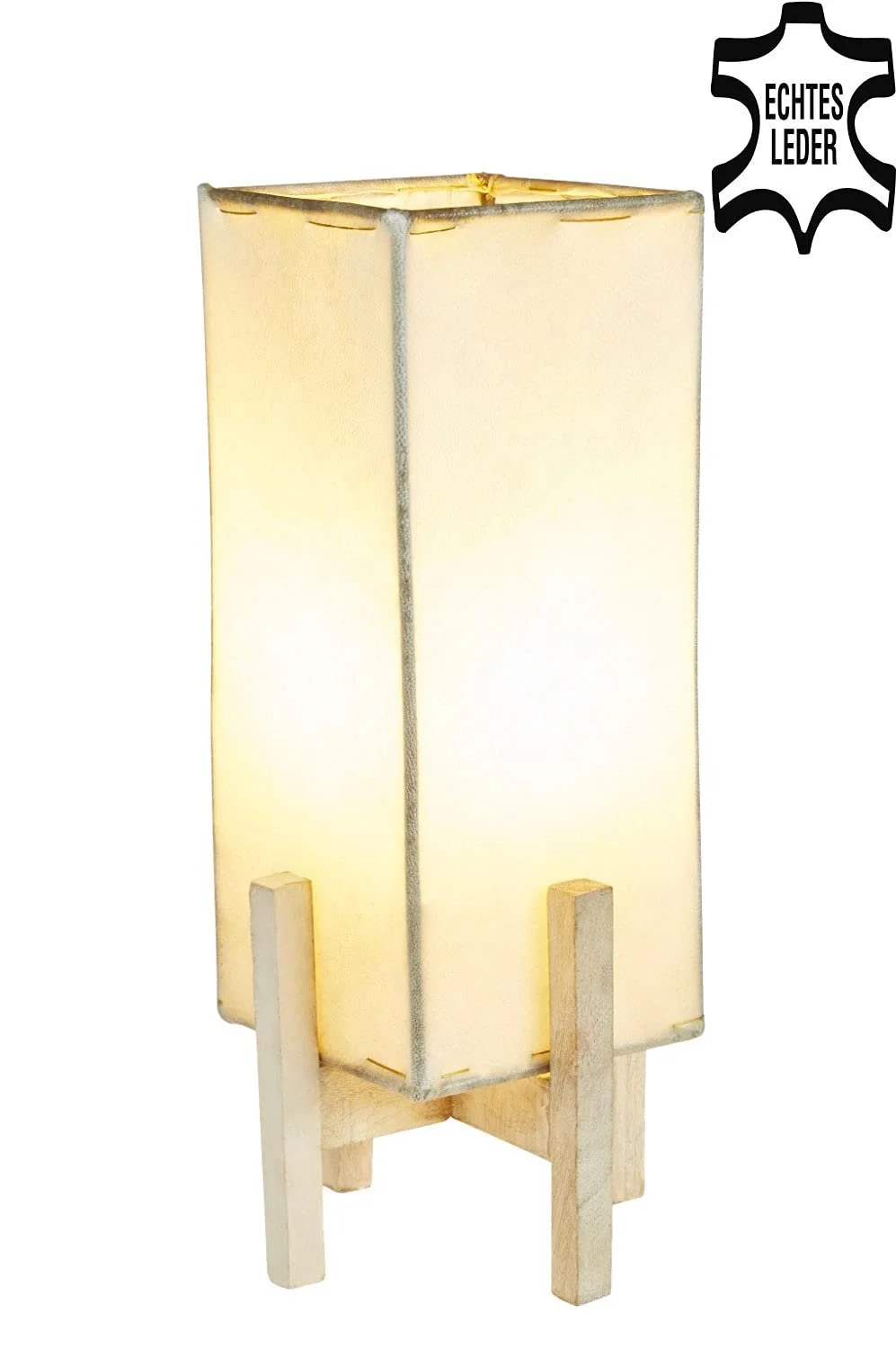 Основа для лампи Janka 15 см Дерево Білий, фото №4