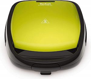 Вафельница TEFAL Colormania SW341312 700 Вт Зеленый - Фото 1
